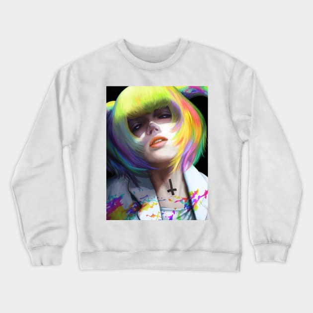 Light Touch Crewneck Sweatshirt by asteltainn